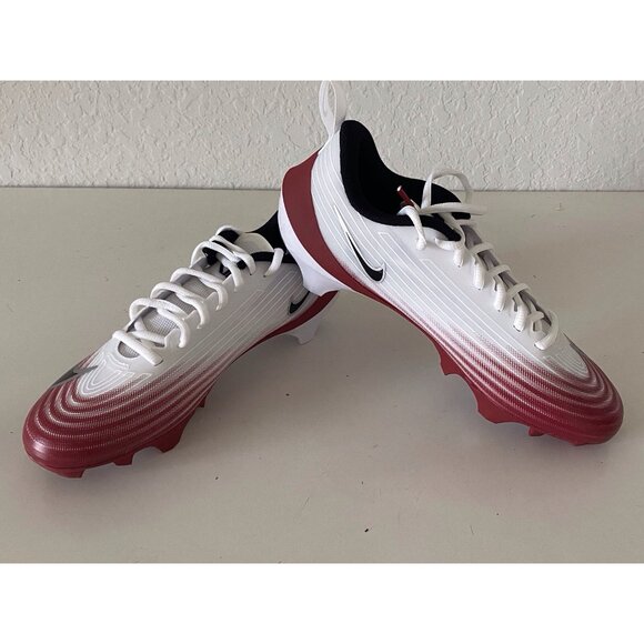 Nike Vapor Speed 3 TB Red White Football Cleats HM8849-102 Men's Size 9 - Picture 1 of 11